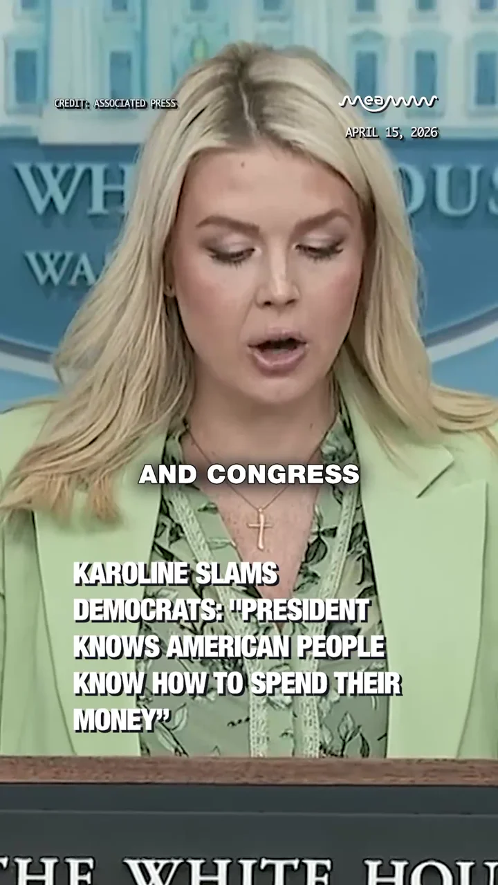 Karoline Slams Democrats: "President Knows American People Know How to Spend Their Money”