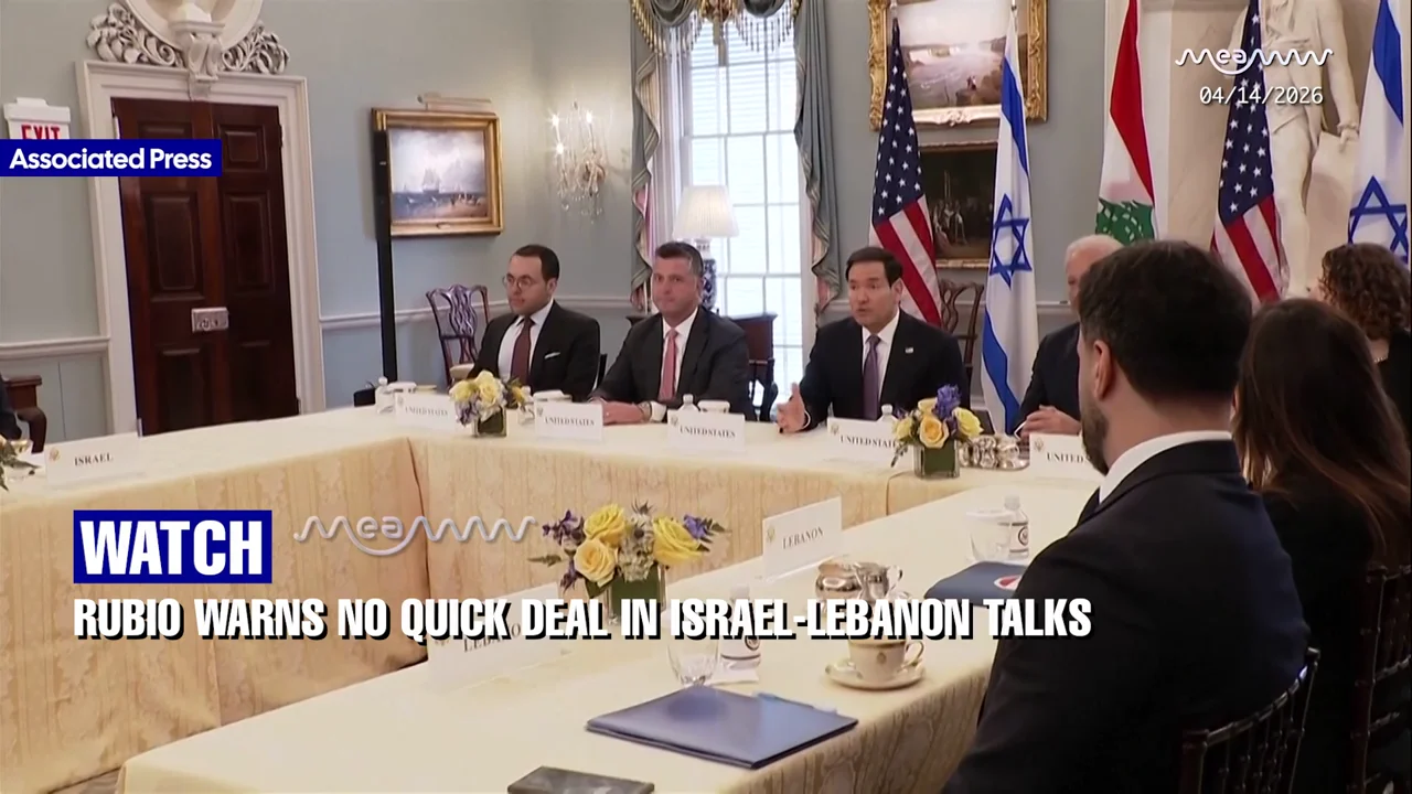 Rubio Warns No Quick Deal in Israel-Lebanon Talks