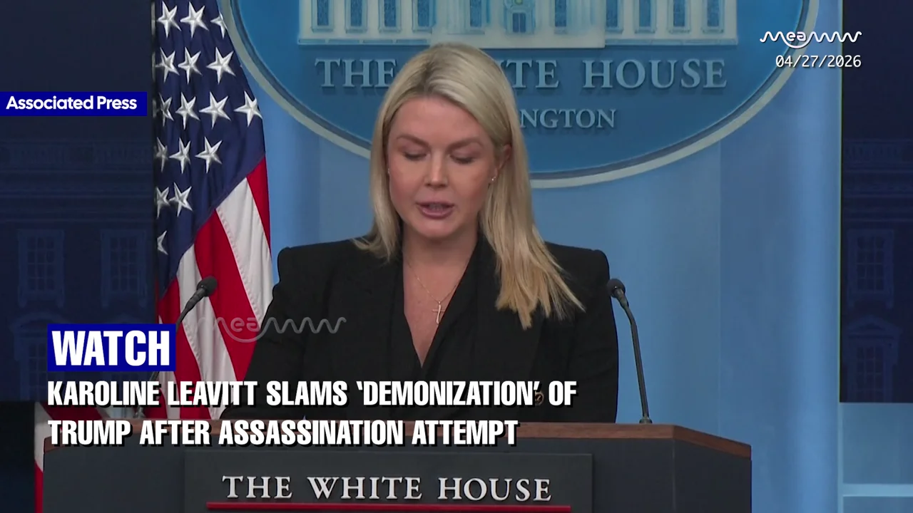 “Calm in the Face of Chaos”: Leavitt Denounces ‘Systemic Demonization’ After Assassination Attempt