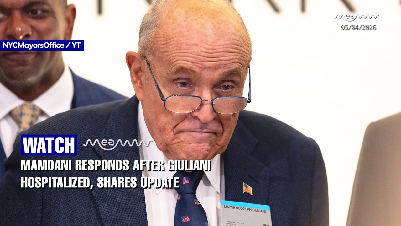 Mamdani Responds After Giuliani Hospitalized, Shares Update