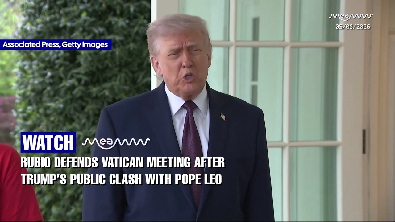 Rubio Defends Vatican Meeting After Trump’s Public Clash With Pope Leo