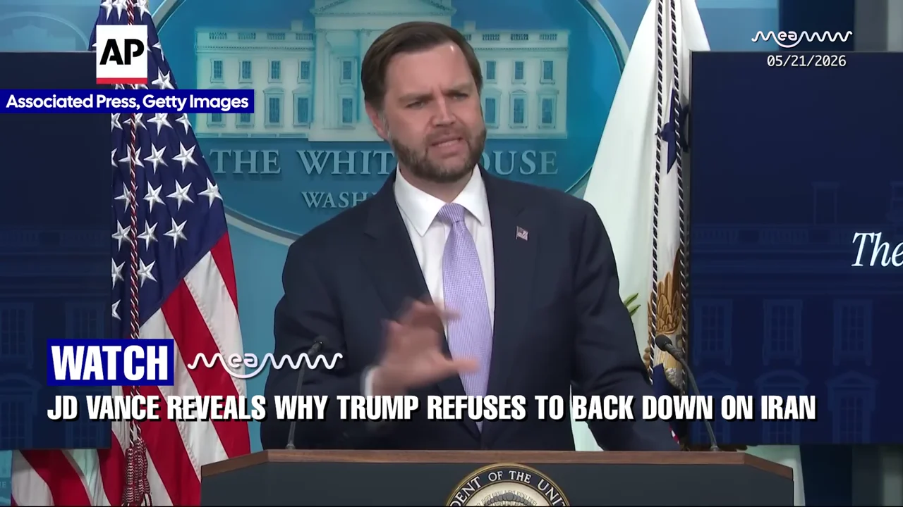 JD Vance Reveals Why Trump Refuses To Back Down On Iran