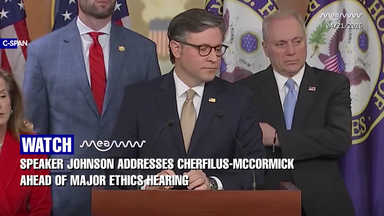 Speaker Johnson Addresses Cherfilus-McCormick Ahead of Major Ethics Hearing