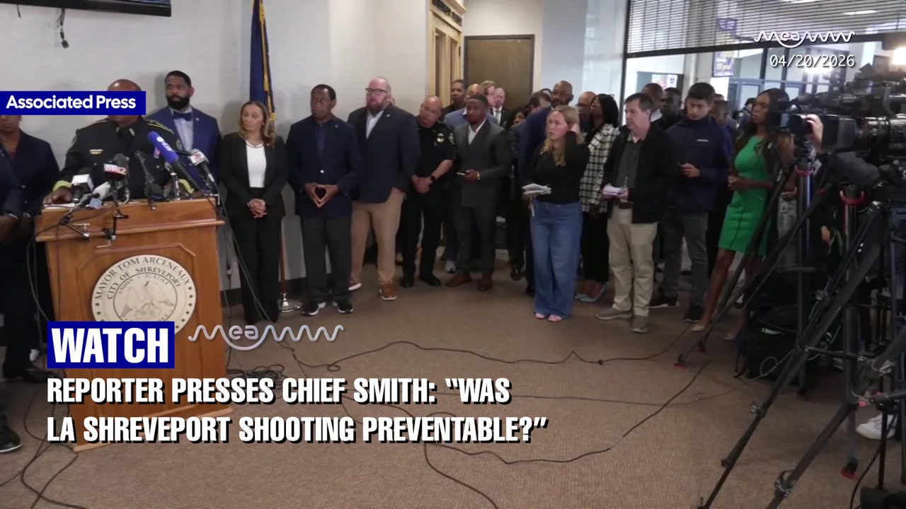 “Was LA Shreveport Shooting Preventable?”: Reporter Presses Chief Smith
