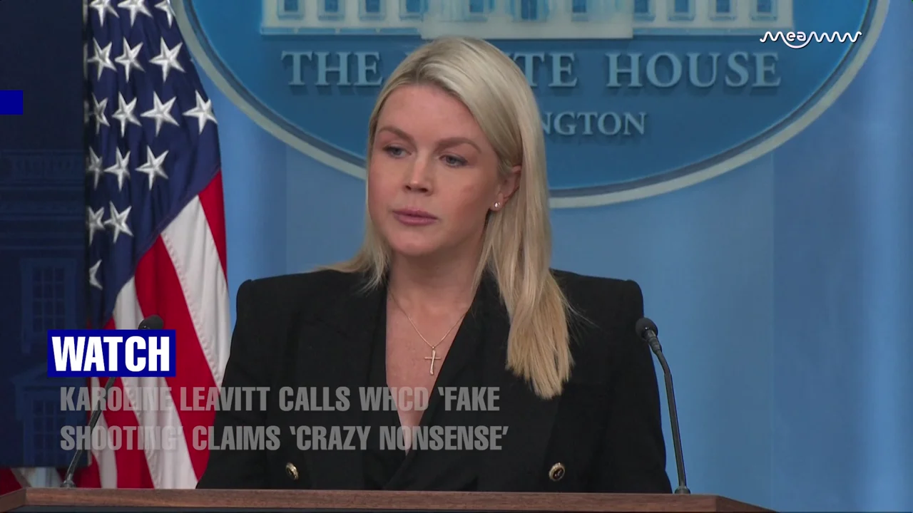 “Crazy Nonsense”: Karoline Leavitt Debunks Conspiracies That WHCD Shooting Was Staged