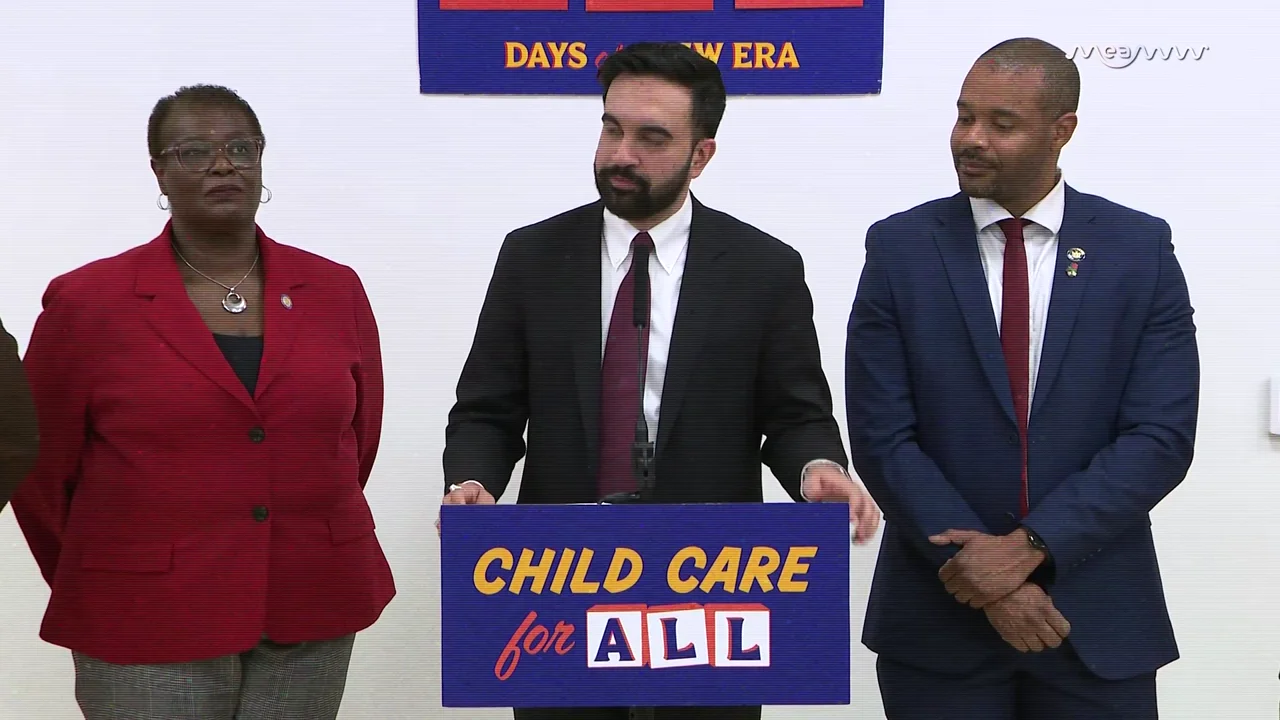 Mamdani Announces New Child Care Plan