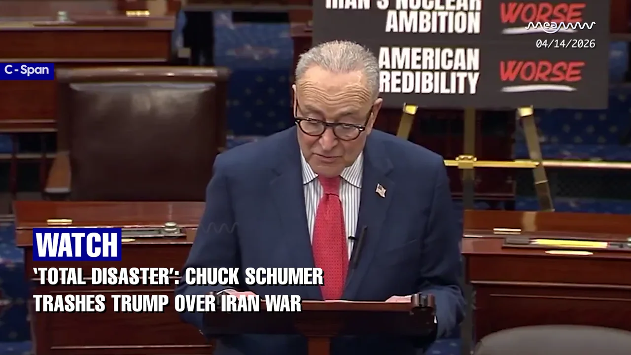 Chuck Schumer Trashes Trump Over Iran War: ‘Total Disaster’