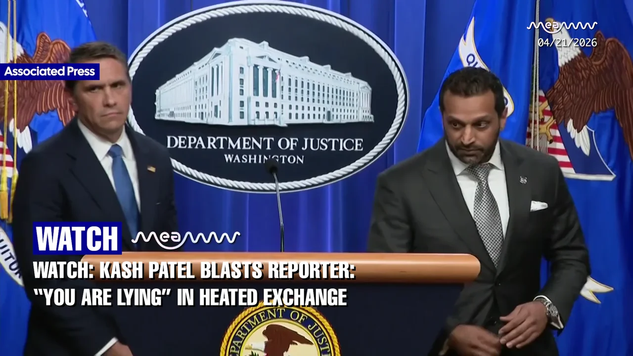 “You Are Lying!”: Kash Patel Blasts Reporter in Fiery Confrontation Over Atlantic "Hit Piece”