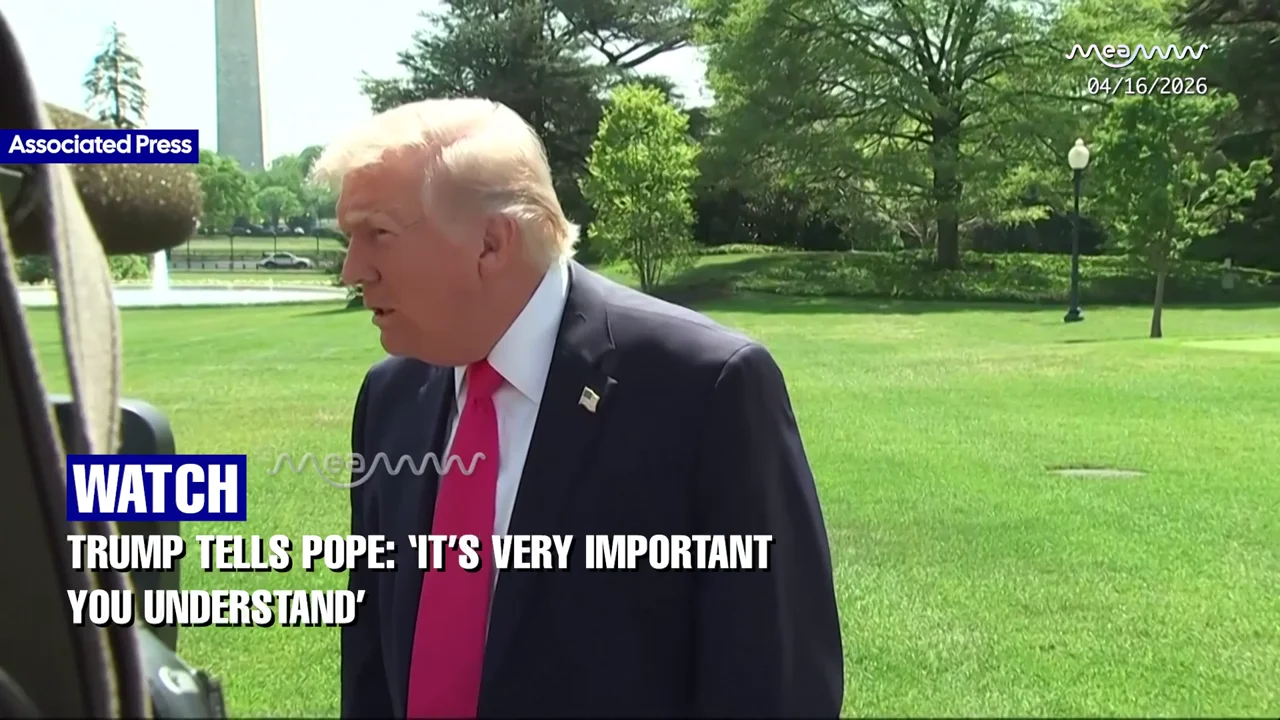 “It’s Very Important You Understand” Trump Tells Pope — Tensions Rise Over Remarks