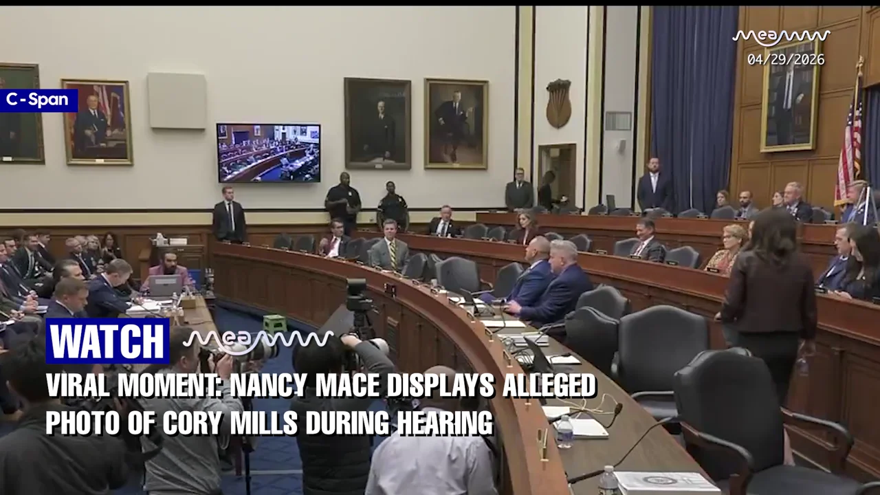 VIRAL MOMENT: Nancy Mace Displays Alleged Photo of Cory Mills During Hearing