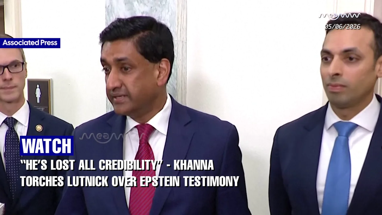 “He’s Lost All Credibility” - Khanna Torches Lutnick Over Epstein Testimony