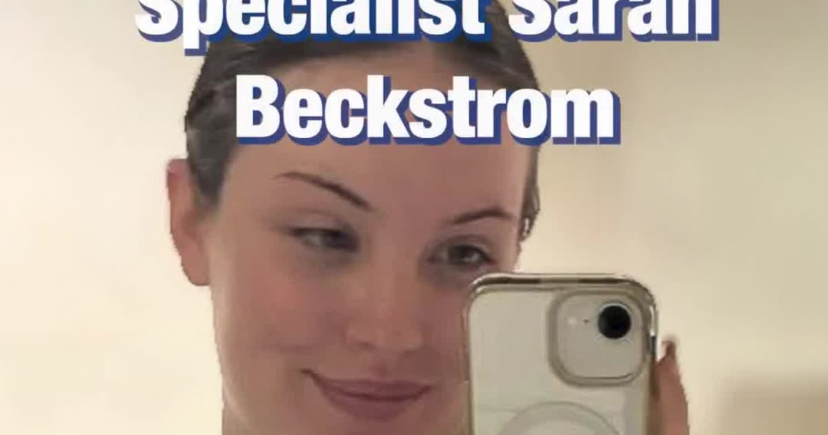 Pentagon Lowers Flags to Half-Mast in Honor of Specialist Sarah Beckstrom