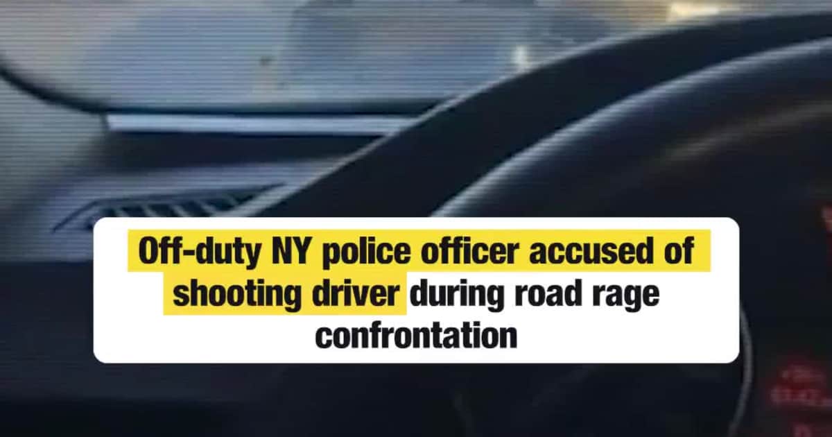 Off-duty NY police officer accused of shooting driver during road rage ...