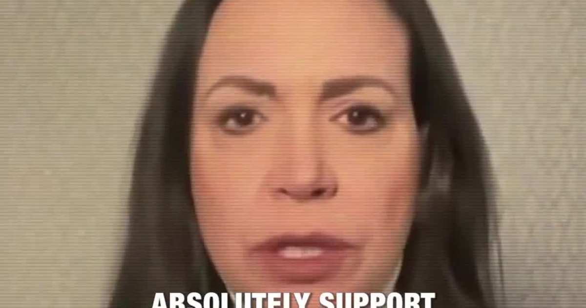 Maria Corina Machado says Trump Is A Defender Of Freedom And Peace