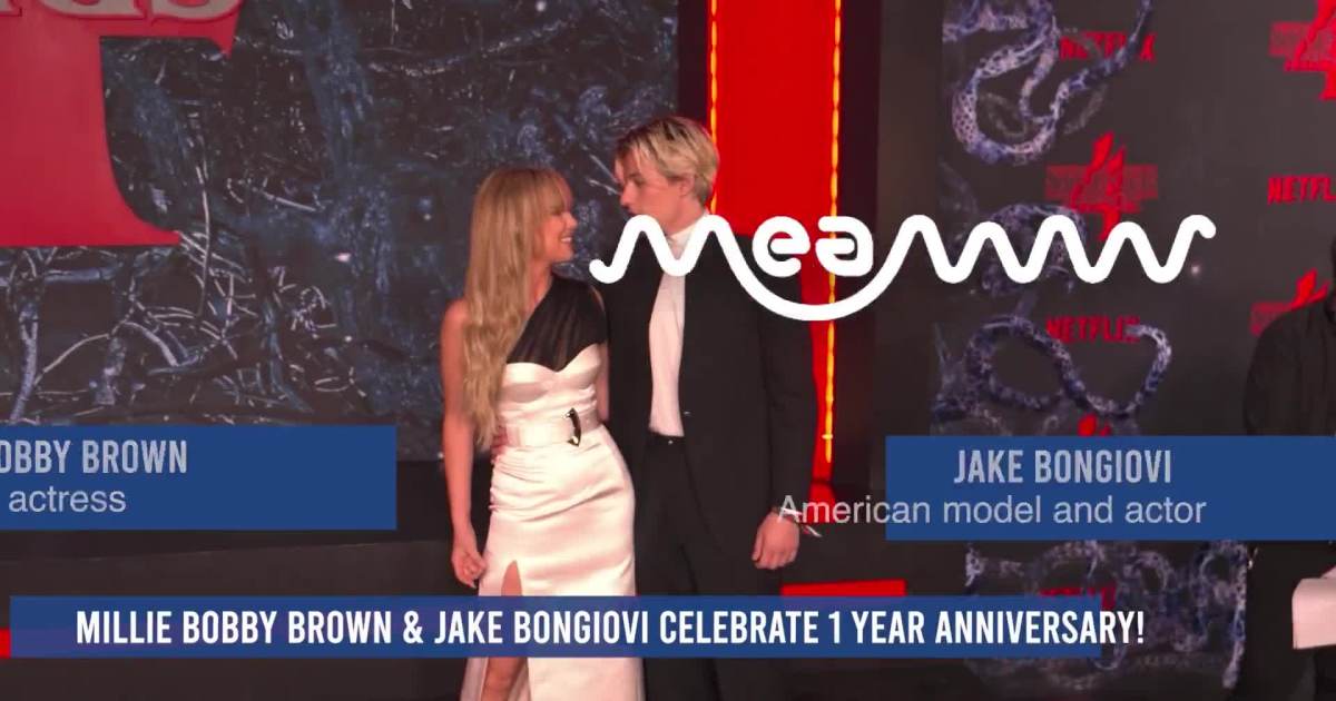 Millie Bobby Brown & Jake Bongiovi Celebrate 1 Year Anniversary!