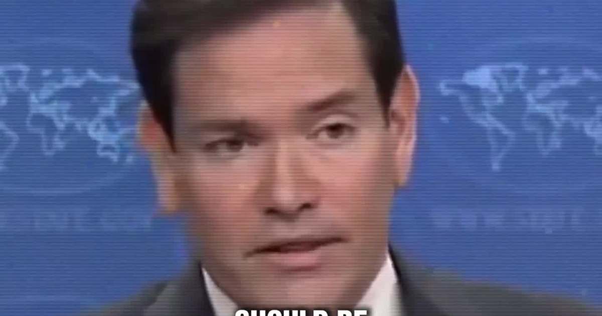 Rubio Says U.S. Taxpayer Money Should Serve American Foreign Policy Goals