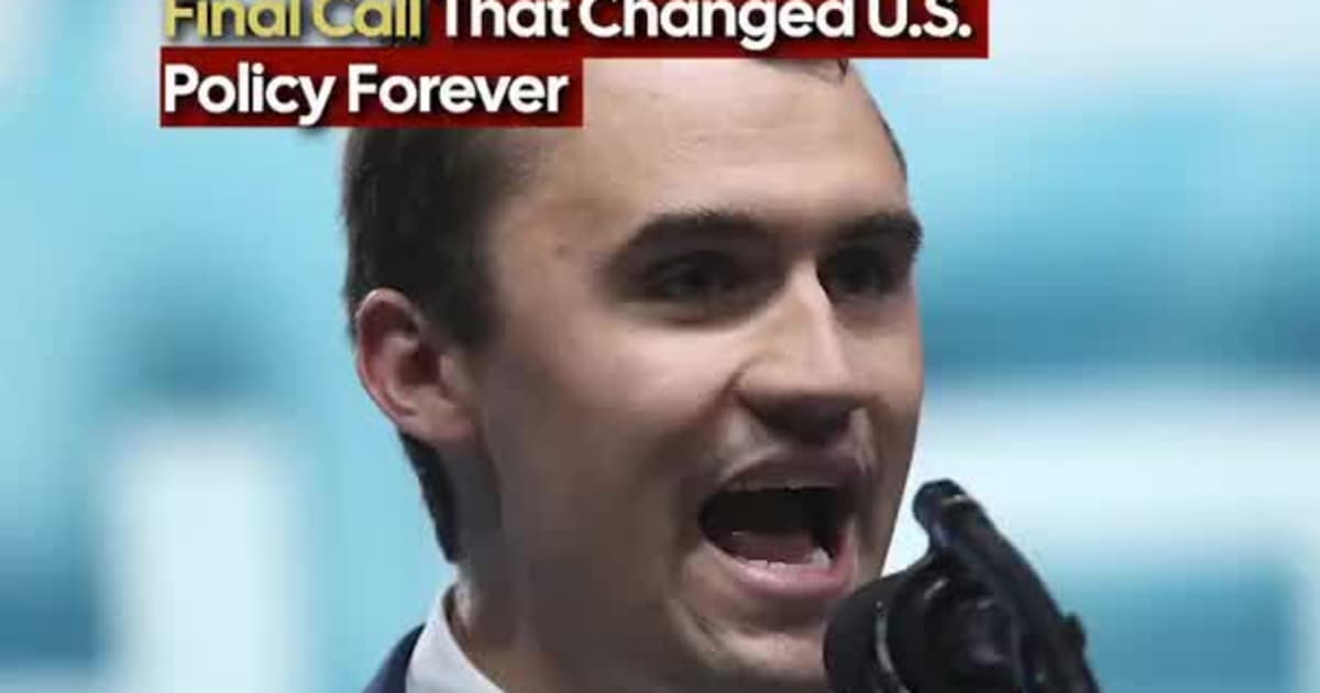 JD Vance Reveals Charlie Kirk’s Final Call That Changed U.S. Policy Forever