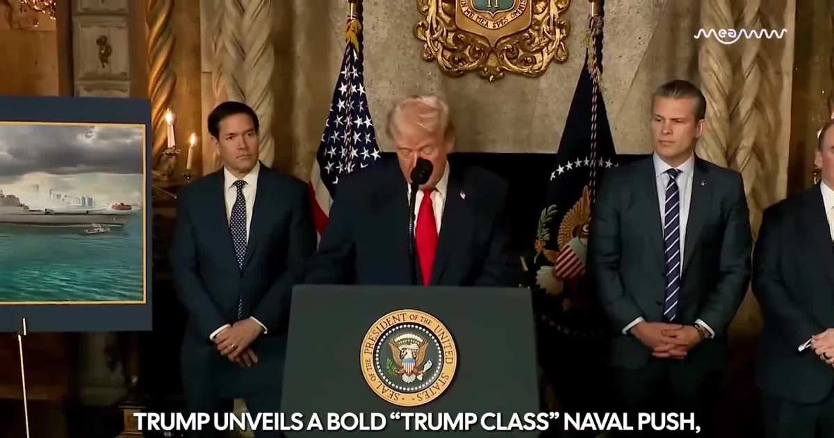 Trump Unveils the GOLDEN FLEET: The Return of the American Battleship!
