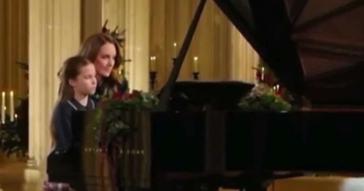Princess Charlotte Joins Kate Middleton for Magical Piano Moment