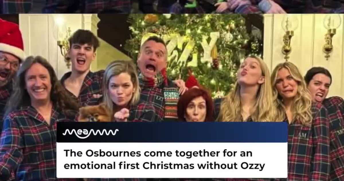 The Osbournes’ First Christmas Without Ozzy Is All About Family