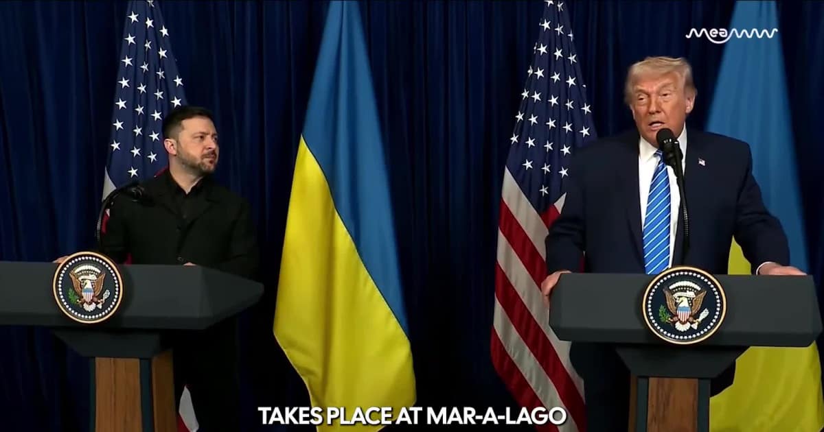 Trump Hosts Zelenskyy at Mar-a-Lago After 2-Hour Putin Call as Ukraine Peace Plan Nears Completion