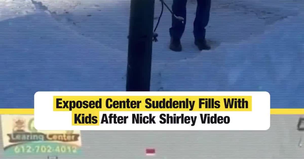 Exposed Center Suddenly Fills With Kids After Nick Shirley Video