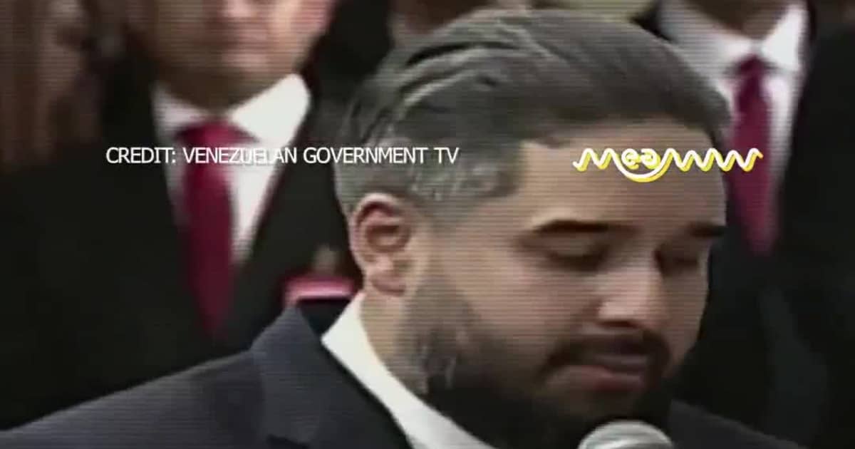 Maduro’s Son Addresses Congress, Sends Message to Abducted Father