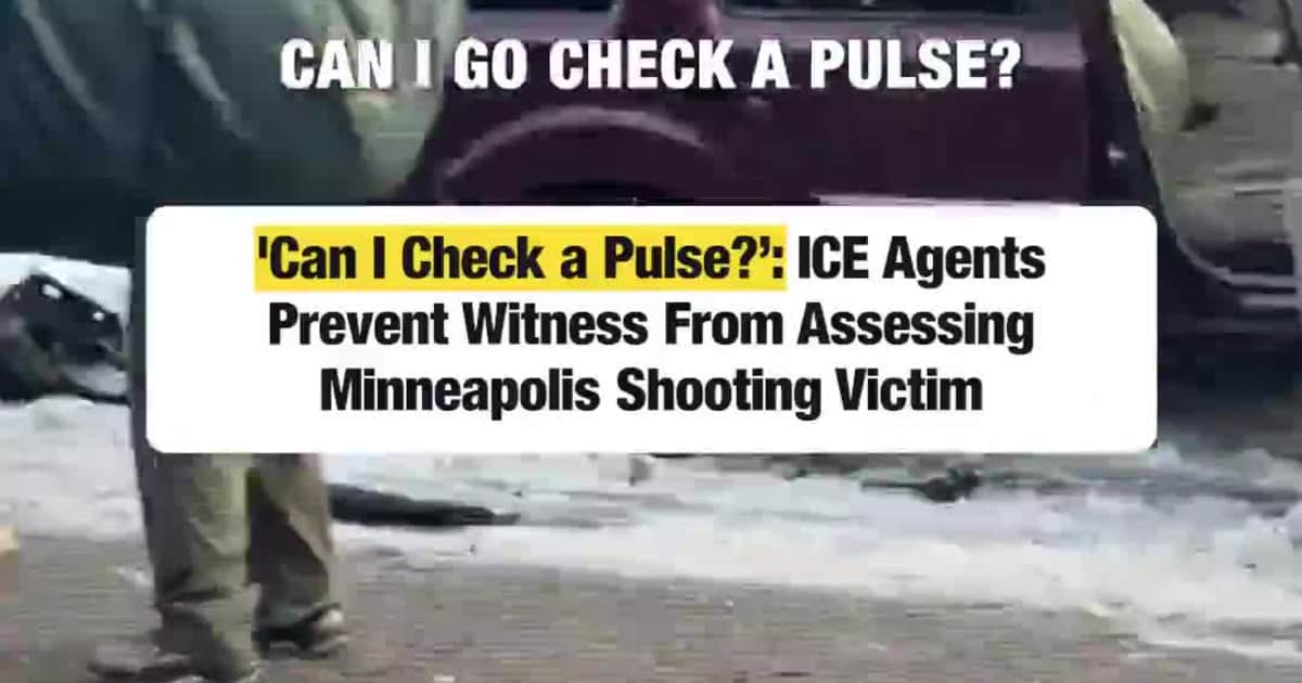 Minneapolis Mayor Rejects DHS Account After ICE Agent Fatally Shoots Woman