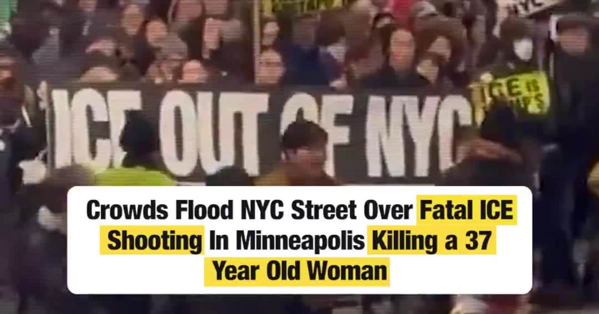NYC Protest Erupts After Deadly ICE Shooting in Minneapolis