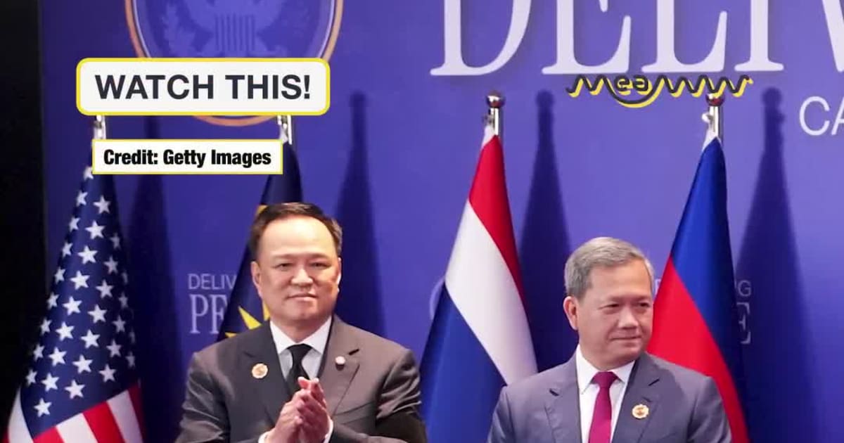 Thailand Suspends Trump-Brokered Peace Deal Over Border Violence With Cambodia