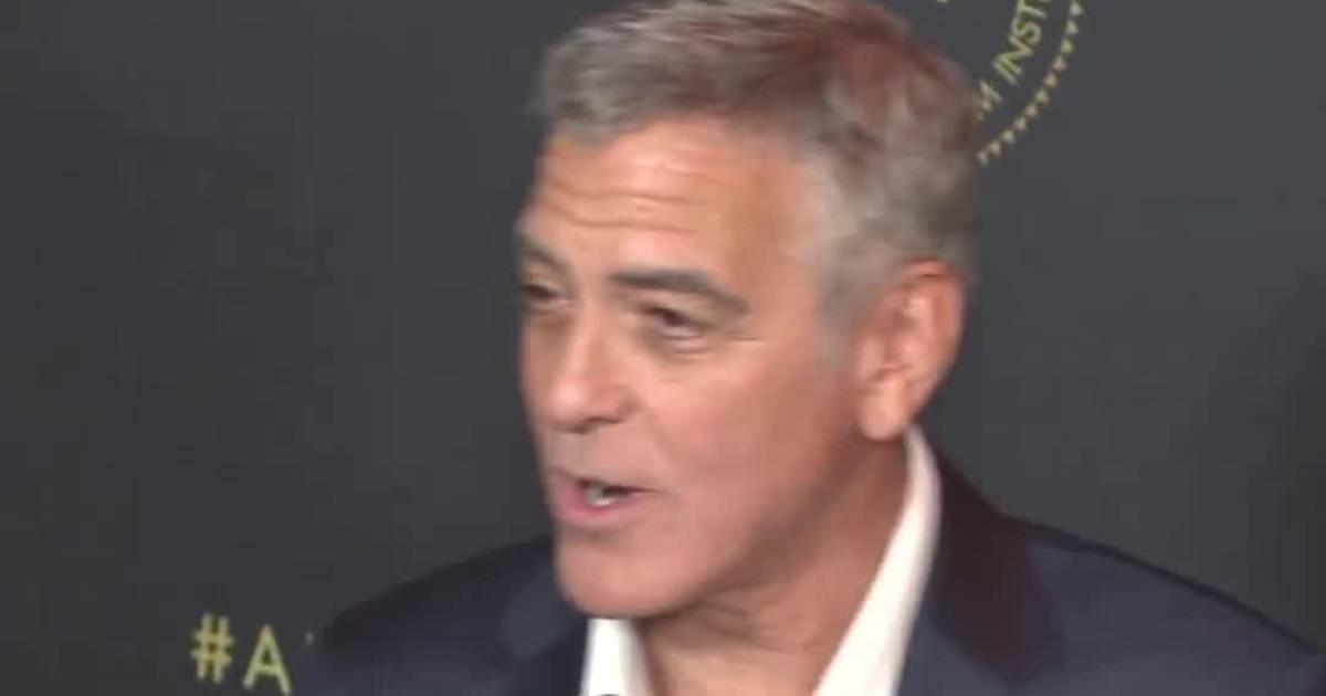George Clooney Shares a Laugh on the AFI Red Carpet - MEAWW News