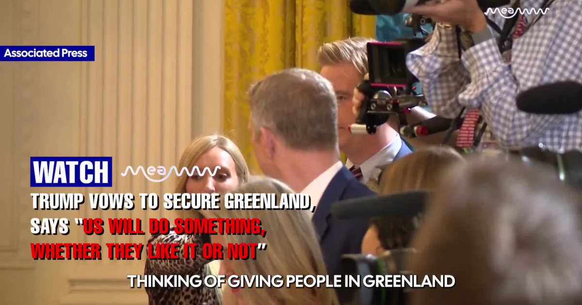 Trump: US Will Take Greenland to Stop Russia & China Takeover Easy or Hard Way