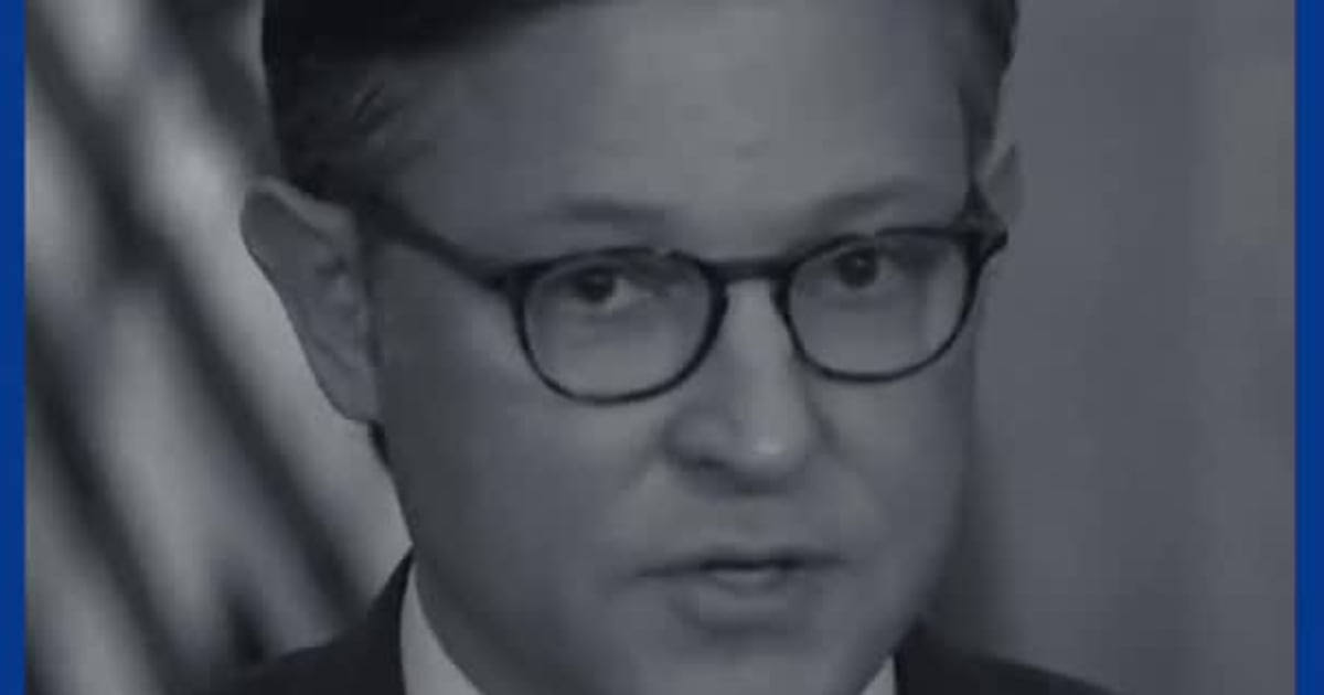 Speaker Johnson: Democrats Put Politics Over Americans