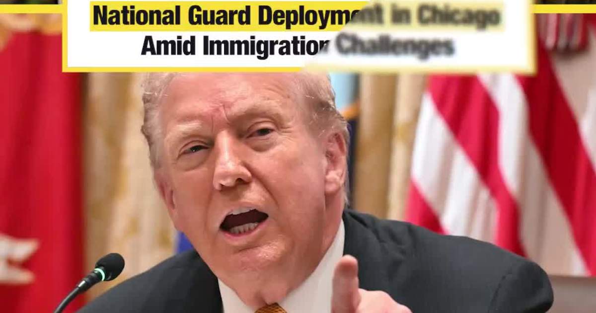 Trump Pushes SCOTUS to Support National Guard Deployment in Chicago