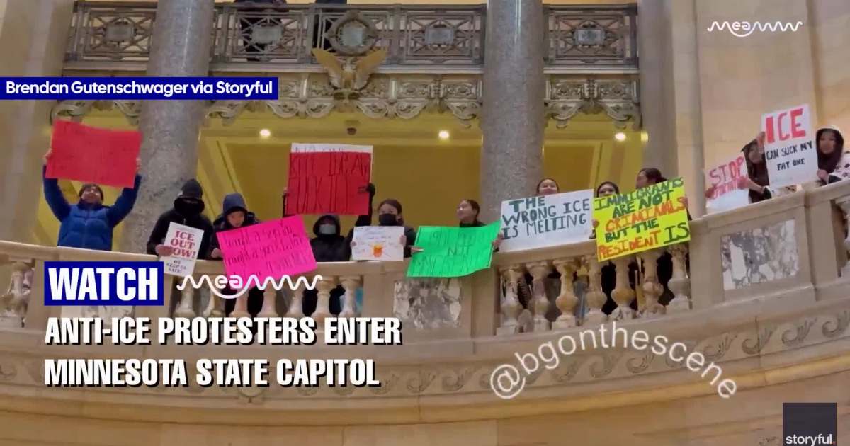 Minneapolis Unrest: Anti ICE Protestors Storm The State Capitol After The Fatal Shooting Of Renee Nicole Good