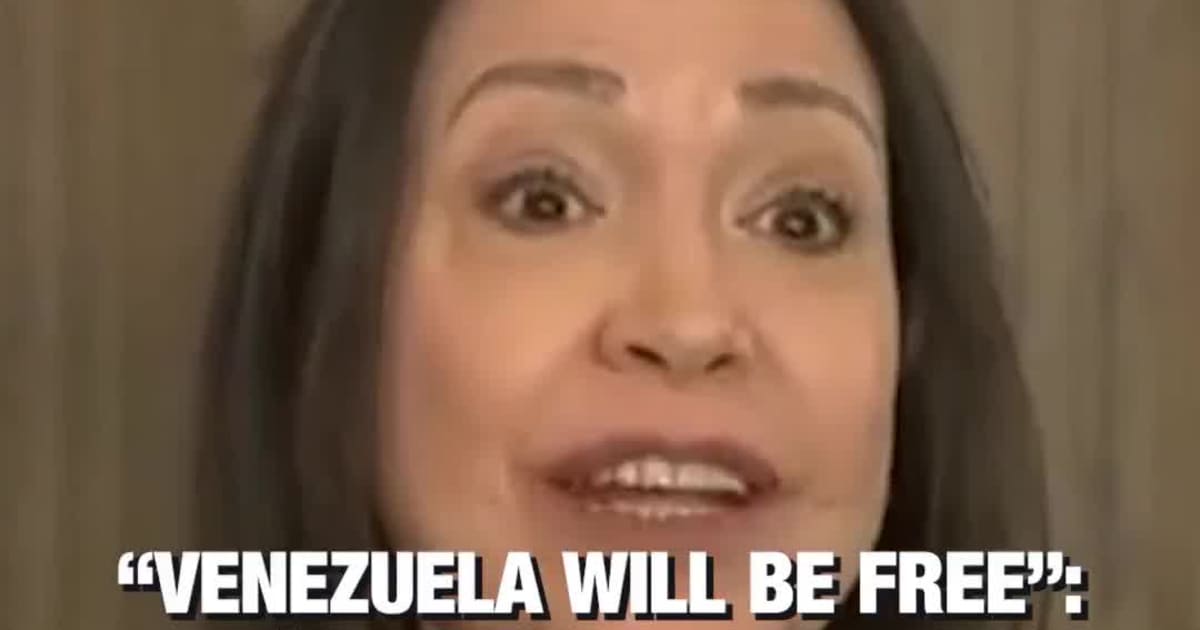 “Venezuela Will Be Free”: María Corina Machado Vows Liberation of Cuba and Nicaragua Next