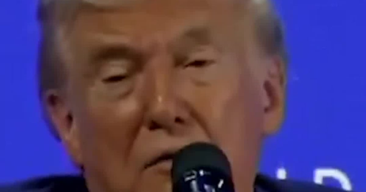 Trump Confuses Iceland and Greenland While Speaking at World Economic Forum