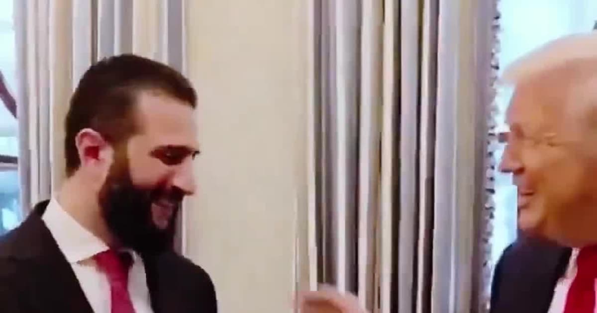 Trump Turns Diplomacy Into Comedy — Sprays Cologne on Syrian President!