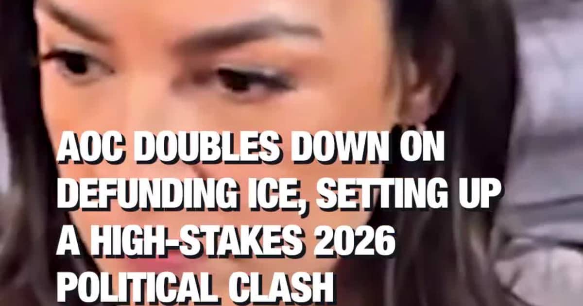 AOC: ICE Is “Kidnapping Five-Year-Olds” and Should Be Defunded