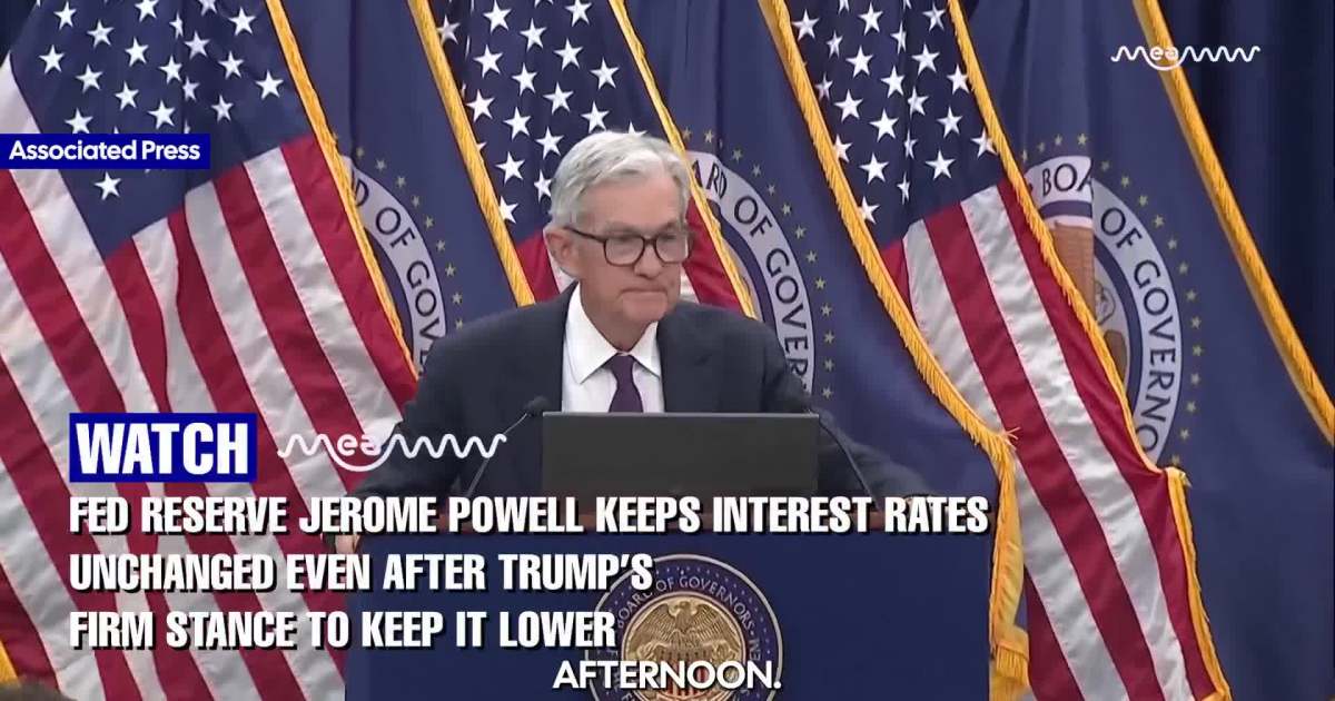 Fed Reserve Jerome Powell keeps interest rates unchanged even after Trump’s firm stance to keep it lower