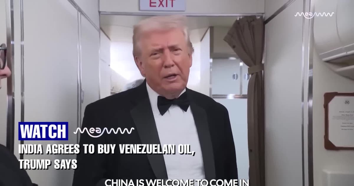 India Agrees to Buy Venezuelan Oil, Trump Says