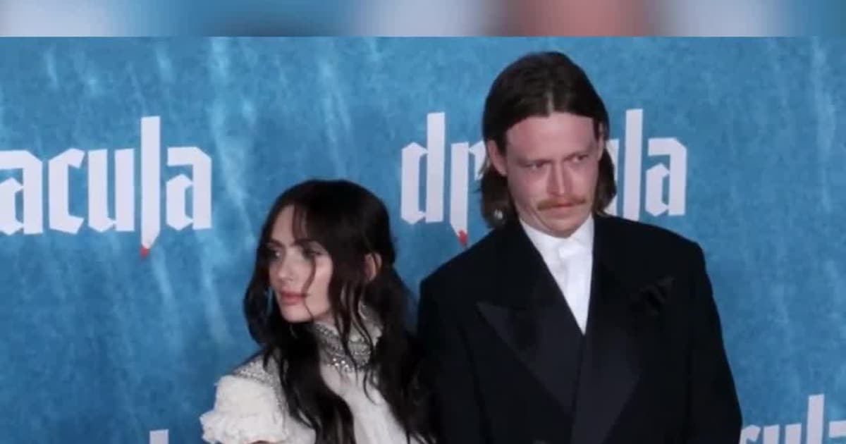 Zoe Bleu and Caleb Landry Jones Channel Real-Life Vampires for the 'Dracula’ Premiere