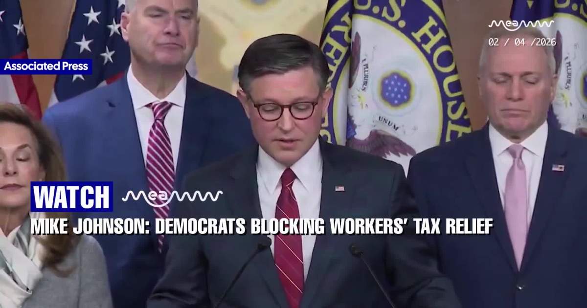 Republicans Pass Tax Relief as Democrats Block Benefits in Blue States, GOP Says