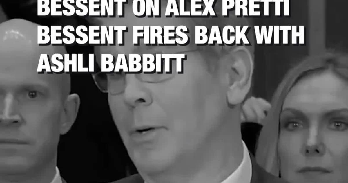 Van Hollen Presses Bessent on Alex Pretti—Bessent Fires Back With Ashli Babbitt