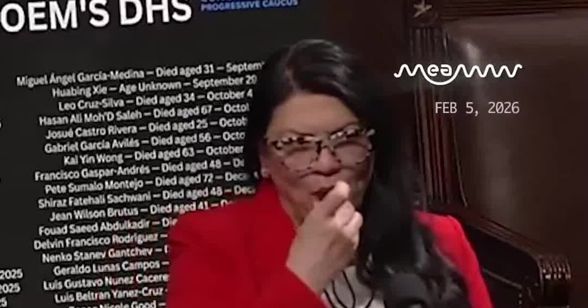 Rep. Rashida Tlaib Says ICE “Can’t Be Reformed,” Urges Impeachment of DHS Secretary Noem