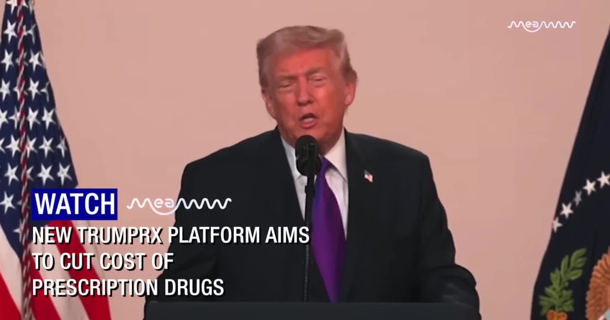 TrumpRx Website Launches, Promises Cheapest Drug Prices Ever - MEAWW News