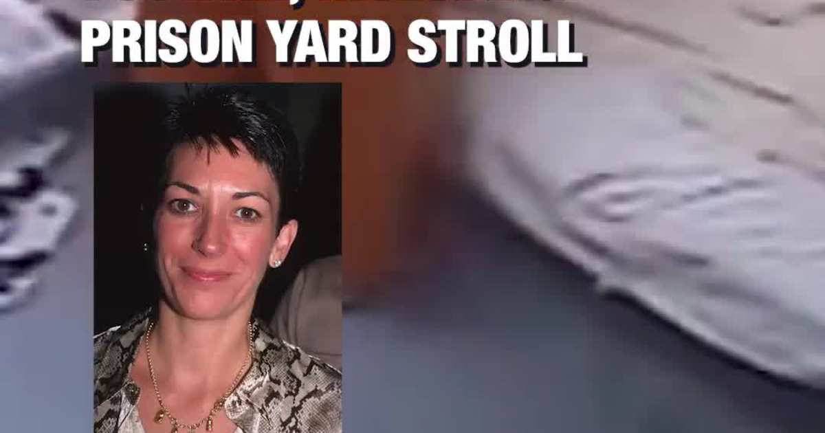 DOJ Unveils 10 Hours of Ghislaine Maxwell Jail Footage, Including Prison Yard Stroll