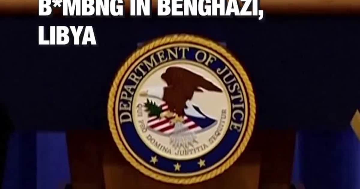 Pam Bondi Announces Arrest Linked to 2012 Benghazi U.S. Embassy Attack