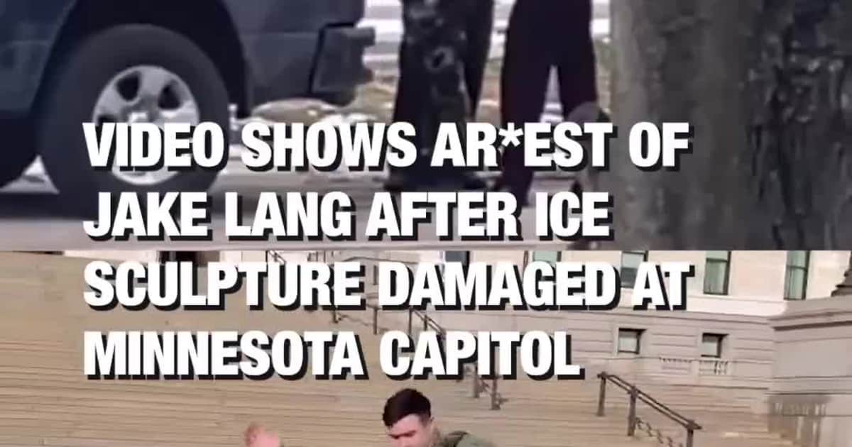 New Video Shows Jake Lang Arrested in Minnesota After Property Damage Incident