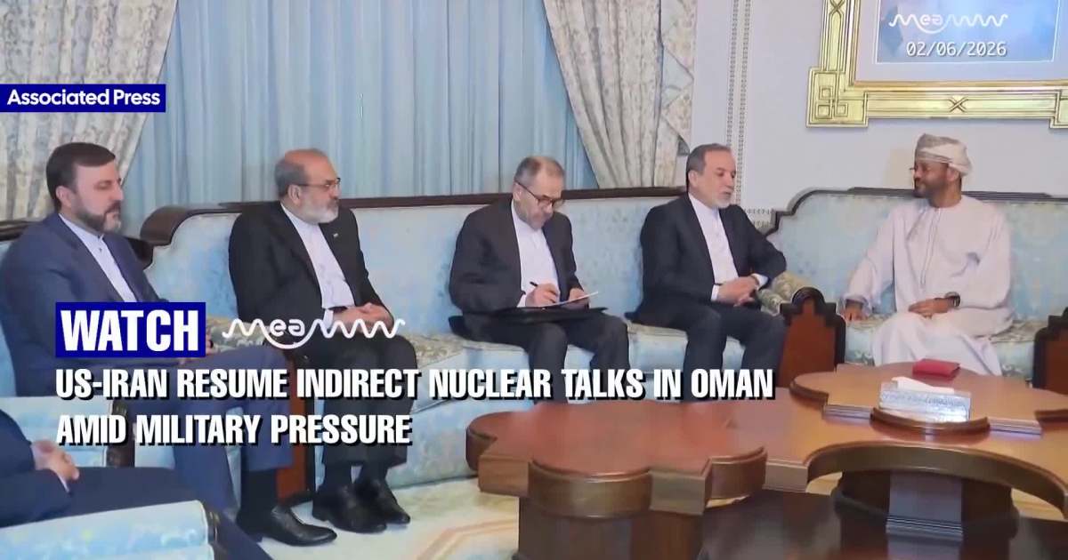 US and Iran in Oman for indirect nuclear talks under rising military pressure